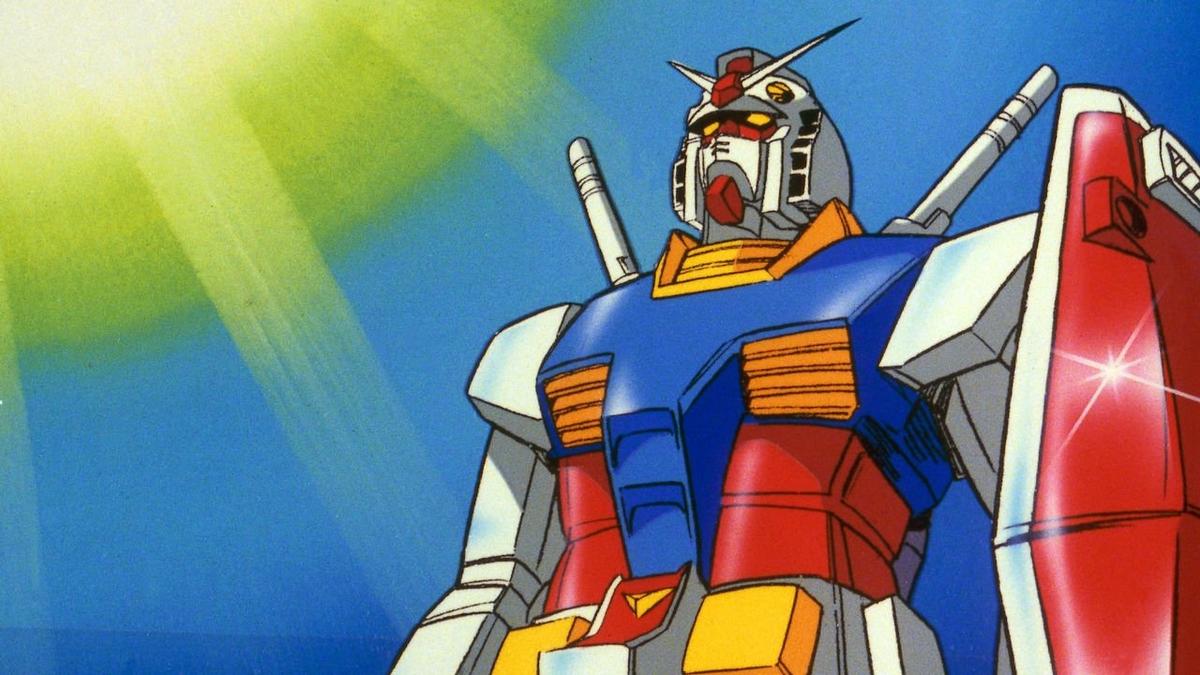 Mobile Suit Gundam backdrop