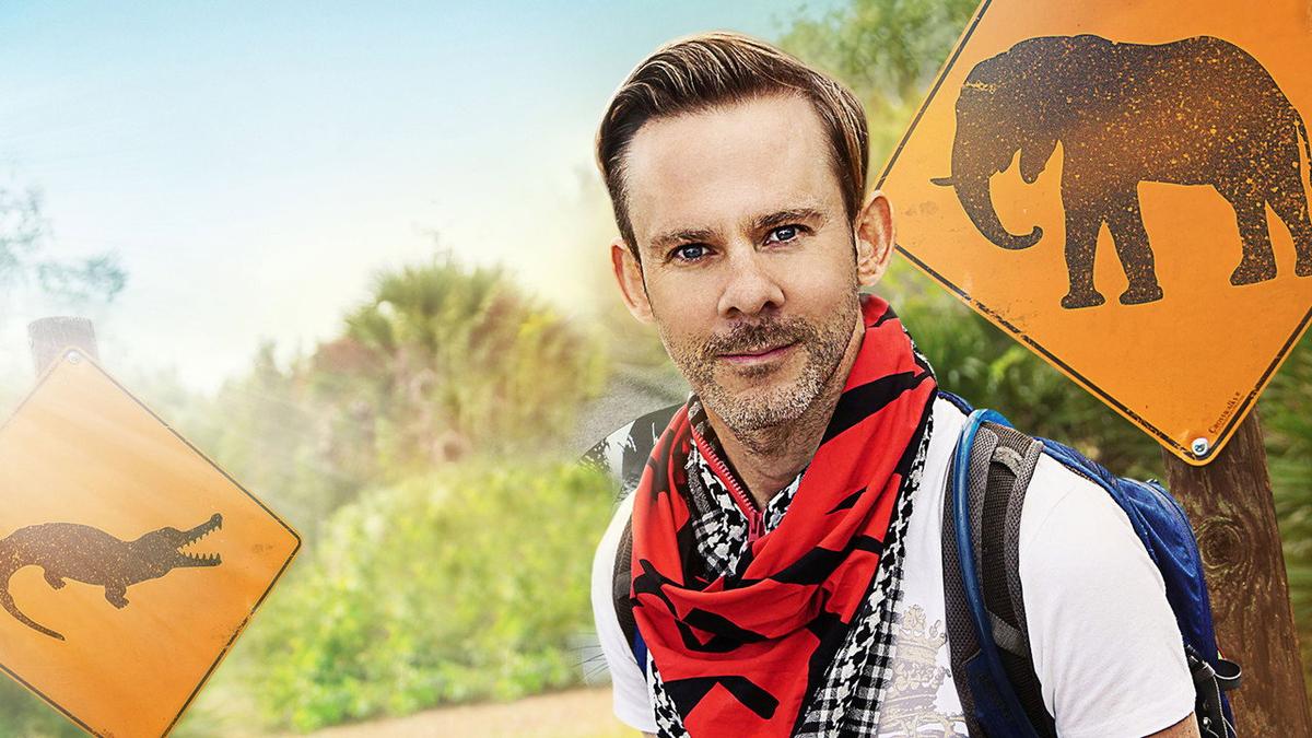 Wild Things with Dominic Monaghan backdrop