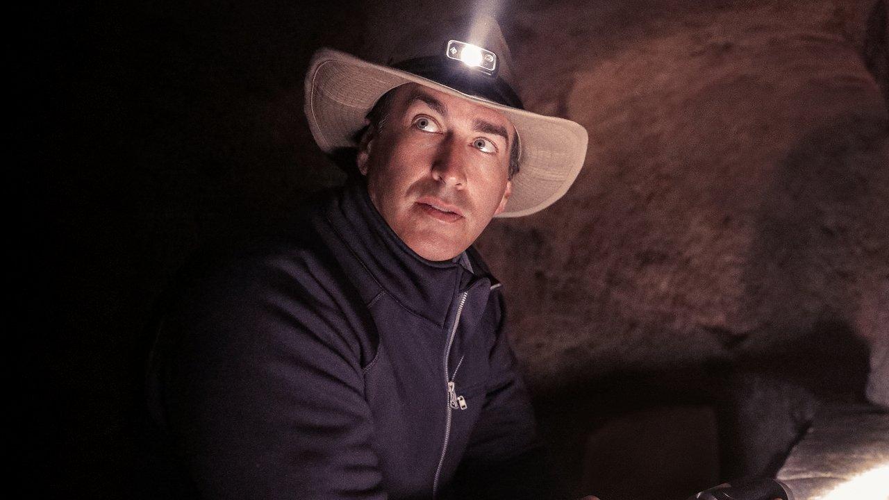 Rob Riggle Global Investigator backdrop