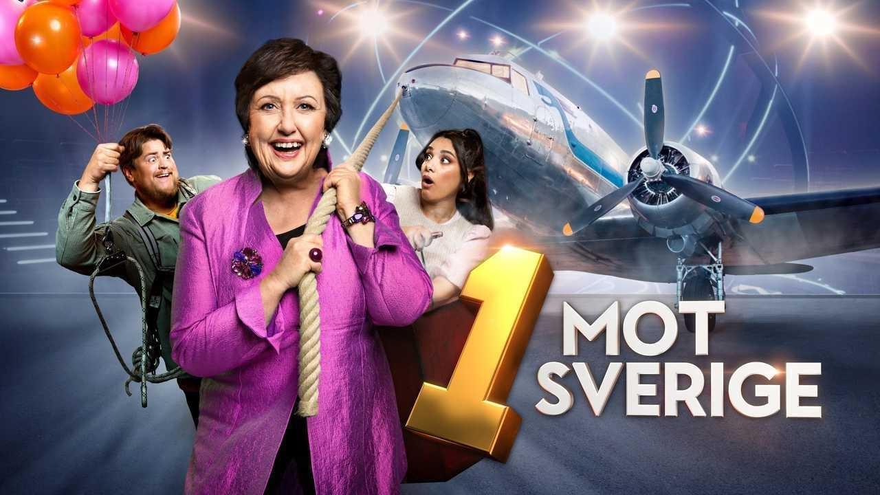 1 mot Sverige backdrop
