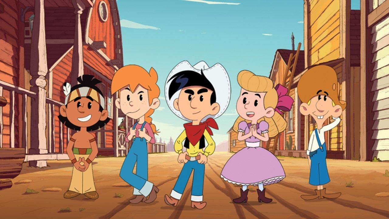 Kid Lucky backdrop