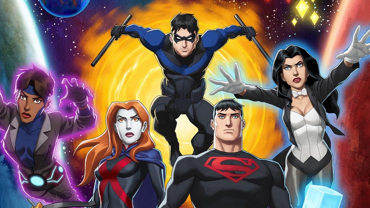 Young Justice backdrop