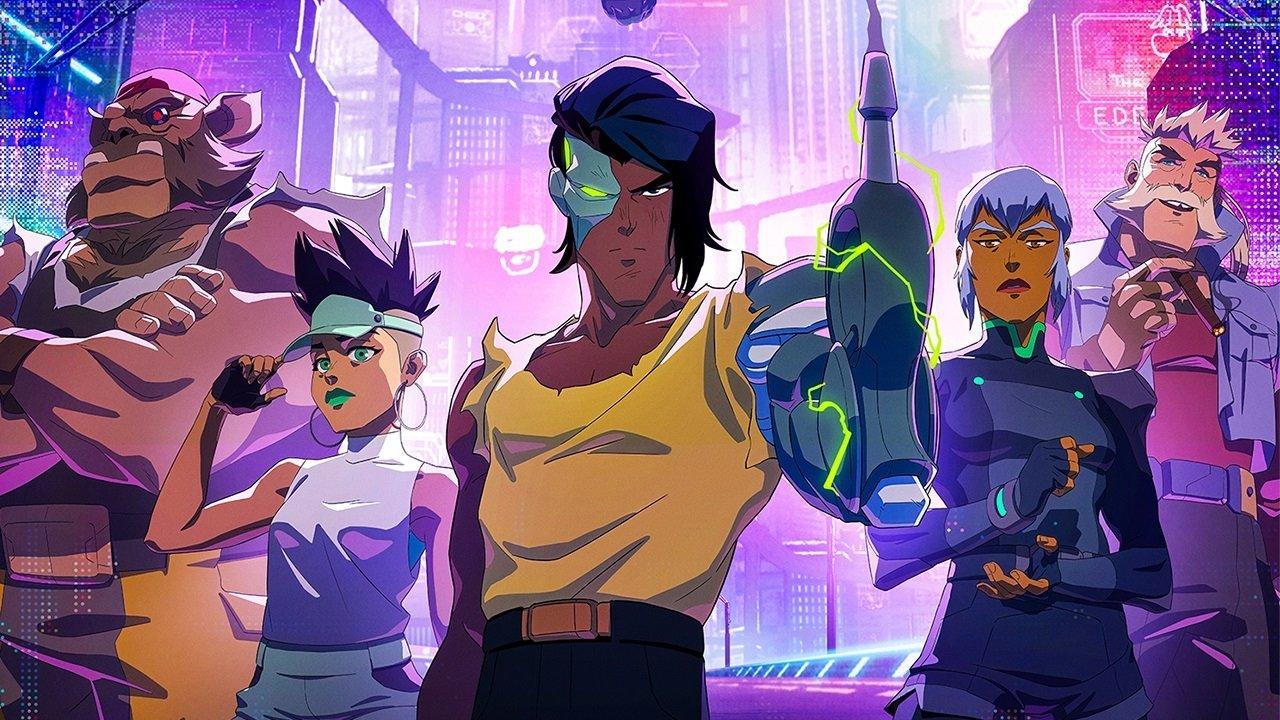 Captain Laserhawk: A Blood Dragon Remix backdrop