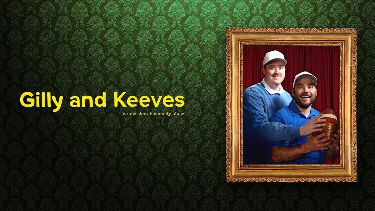 Gilly and Keeves backdrop