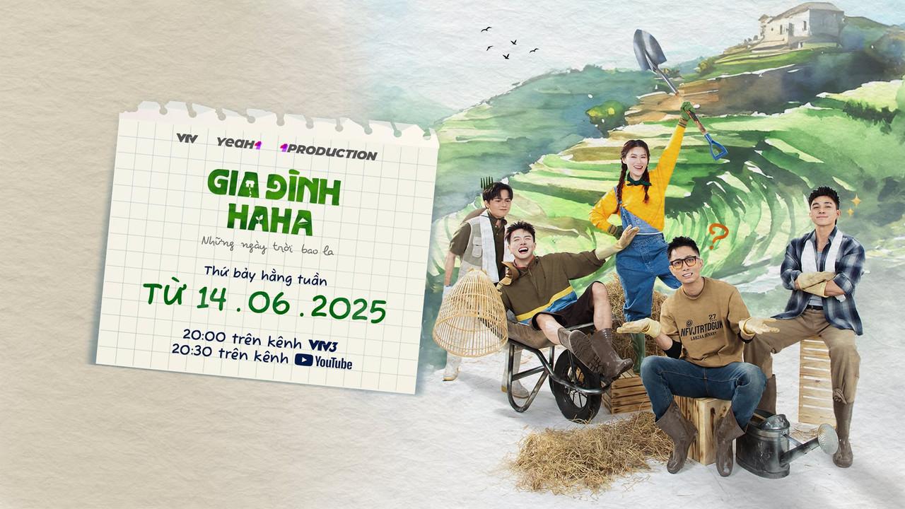 Haha Family backdrop