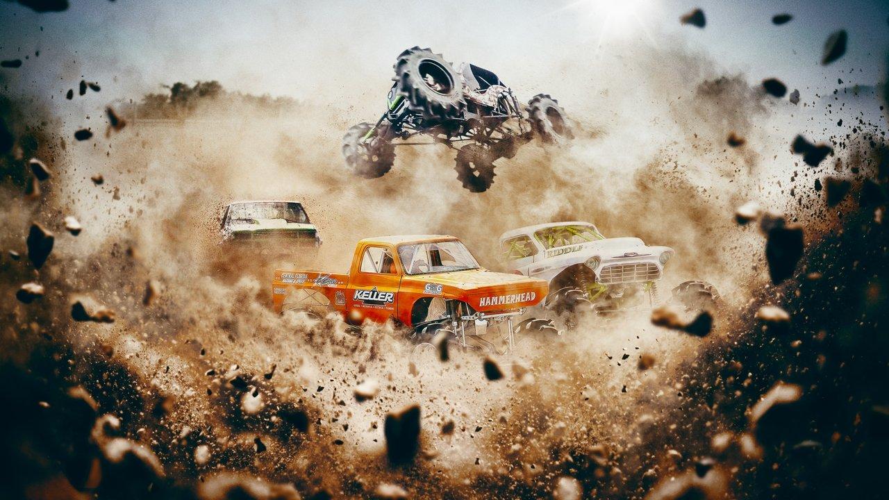 Dirty Mudder Truckers backdrop