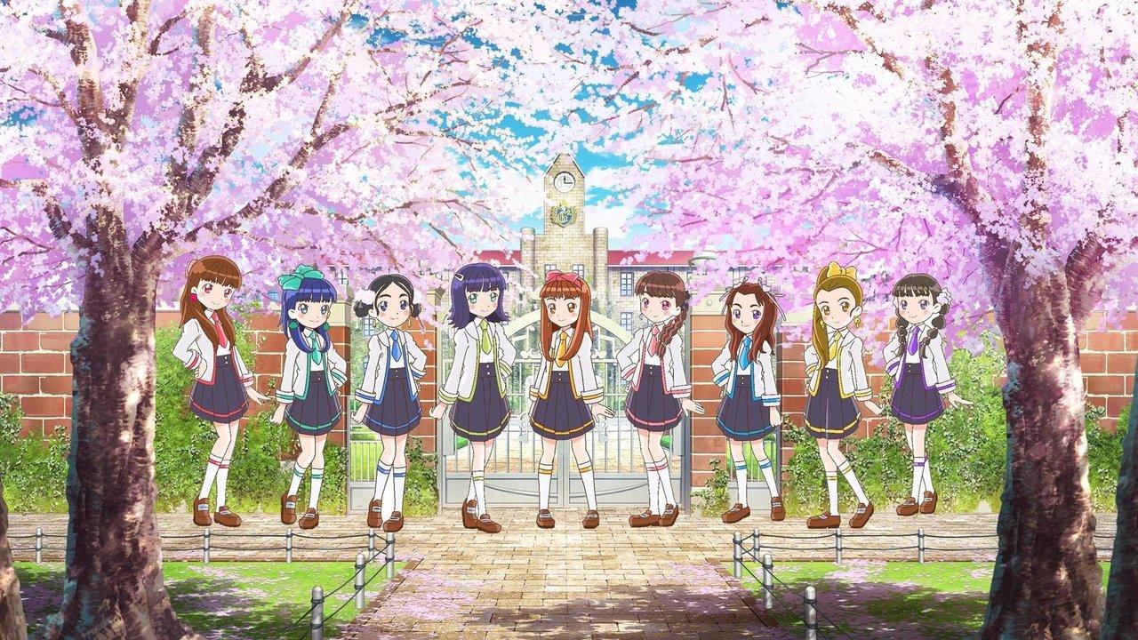 Girl School. backdrop