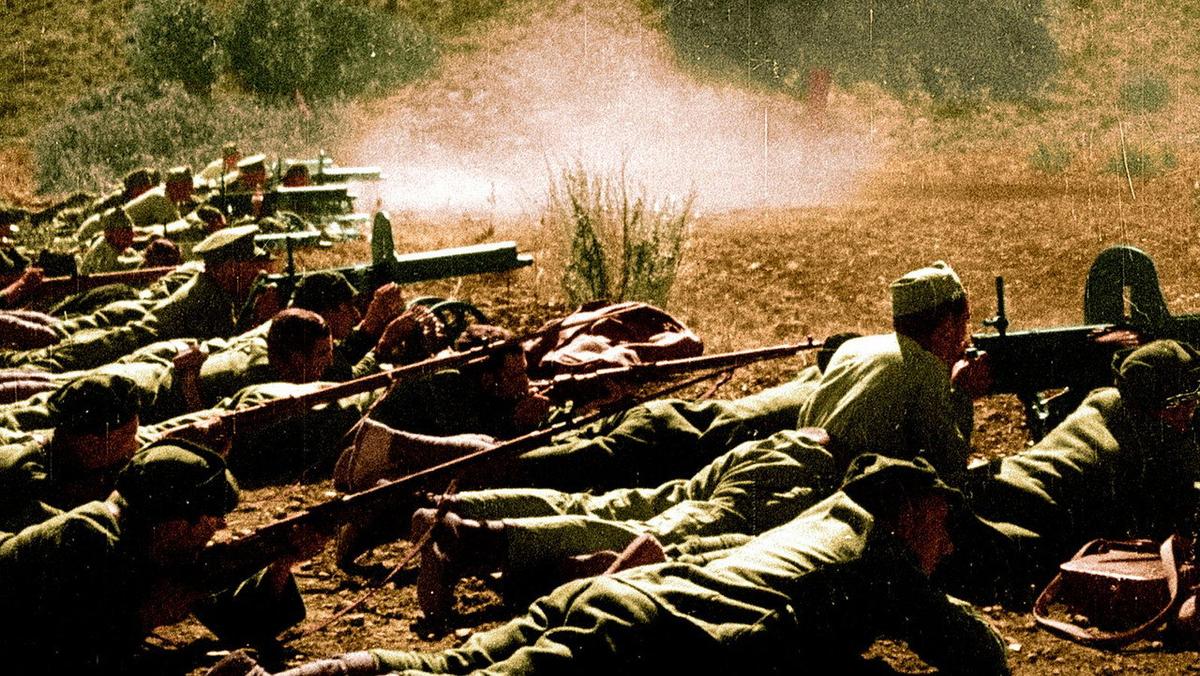 Spain: The 20th Century in Color backdrop