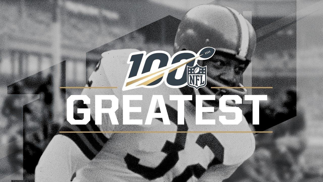 NFL 100 Greatest backdrop