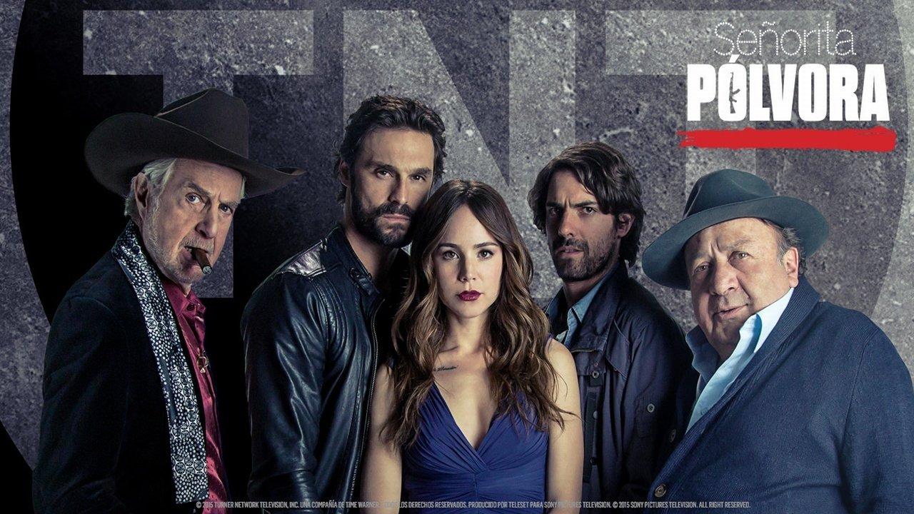 Señorita Pólvora backdrop