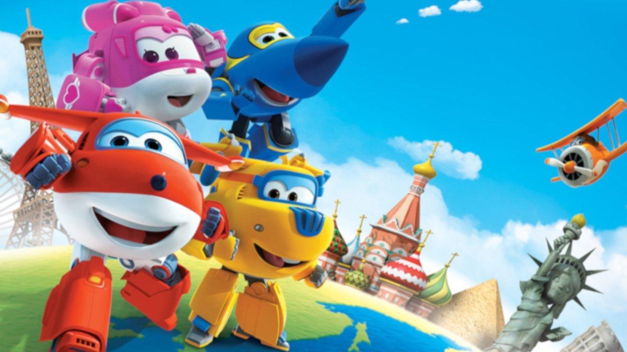 Super Wings backdrop