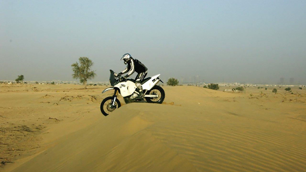 Race to Dakar backdrop