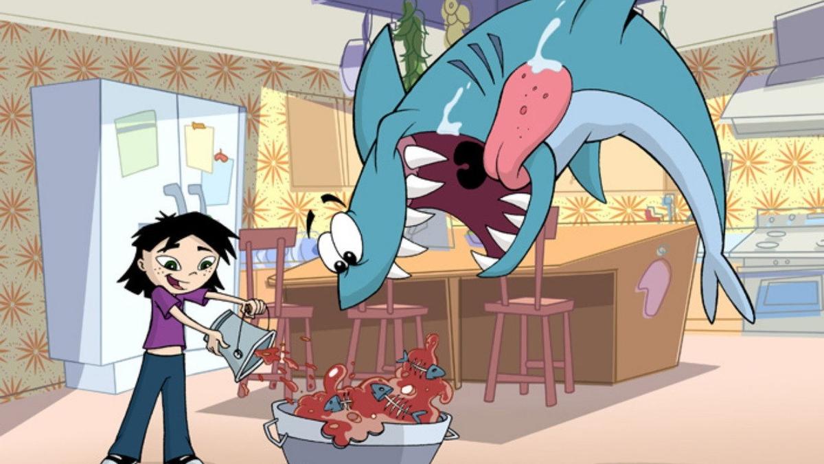 Kenny the Shark backdrop