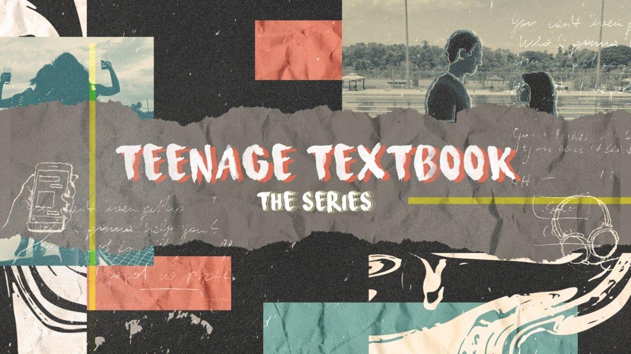 Teenage Textbook backdrop