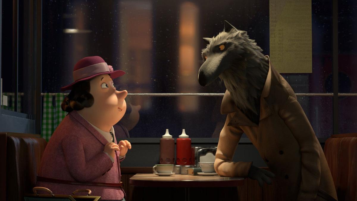 Revolting Rhymes backdrop