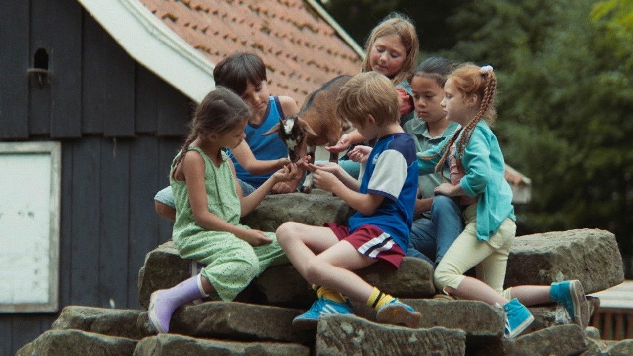 Geitje voor een karweitje backdrop