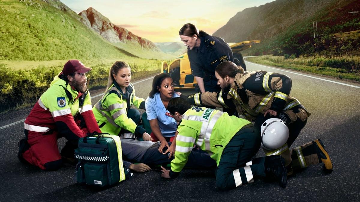 First Responders backdrop