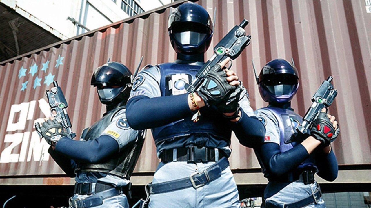 Blue SWAT backdrop