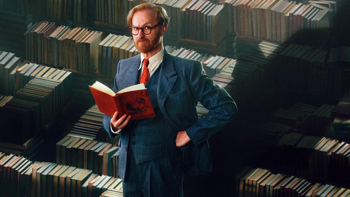 Bookish backdrop
