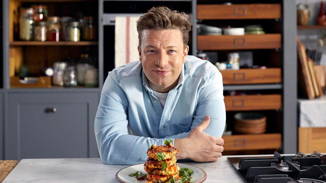 Jamie's Quick & Easy Food backdrop