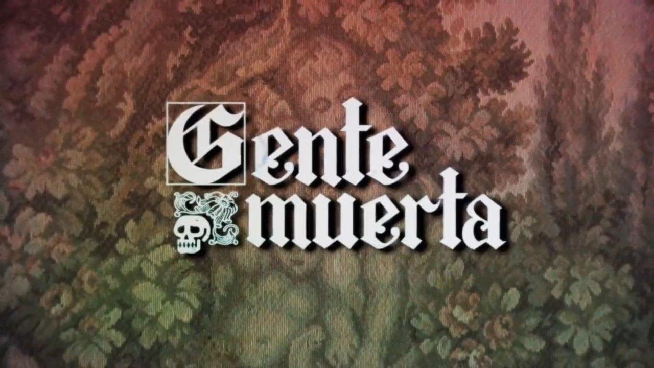 Gente muerta backdrop