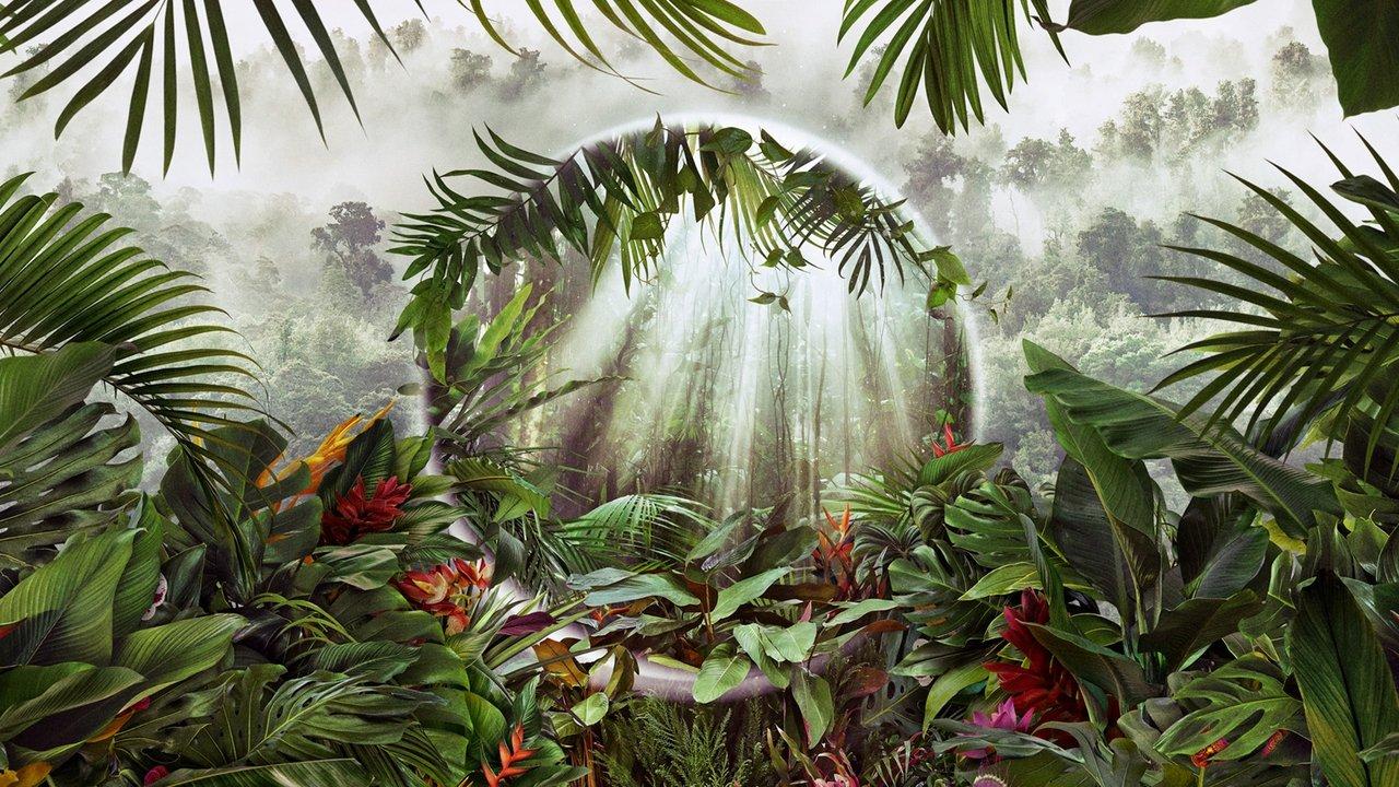 The Green Planet backdrop
