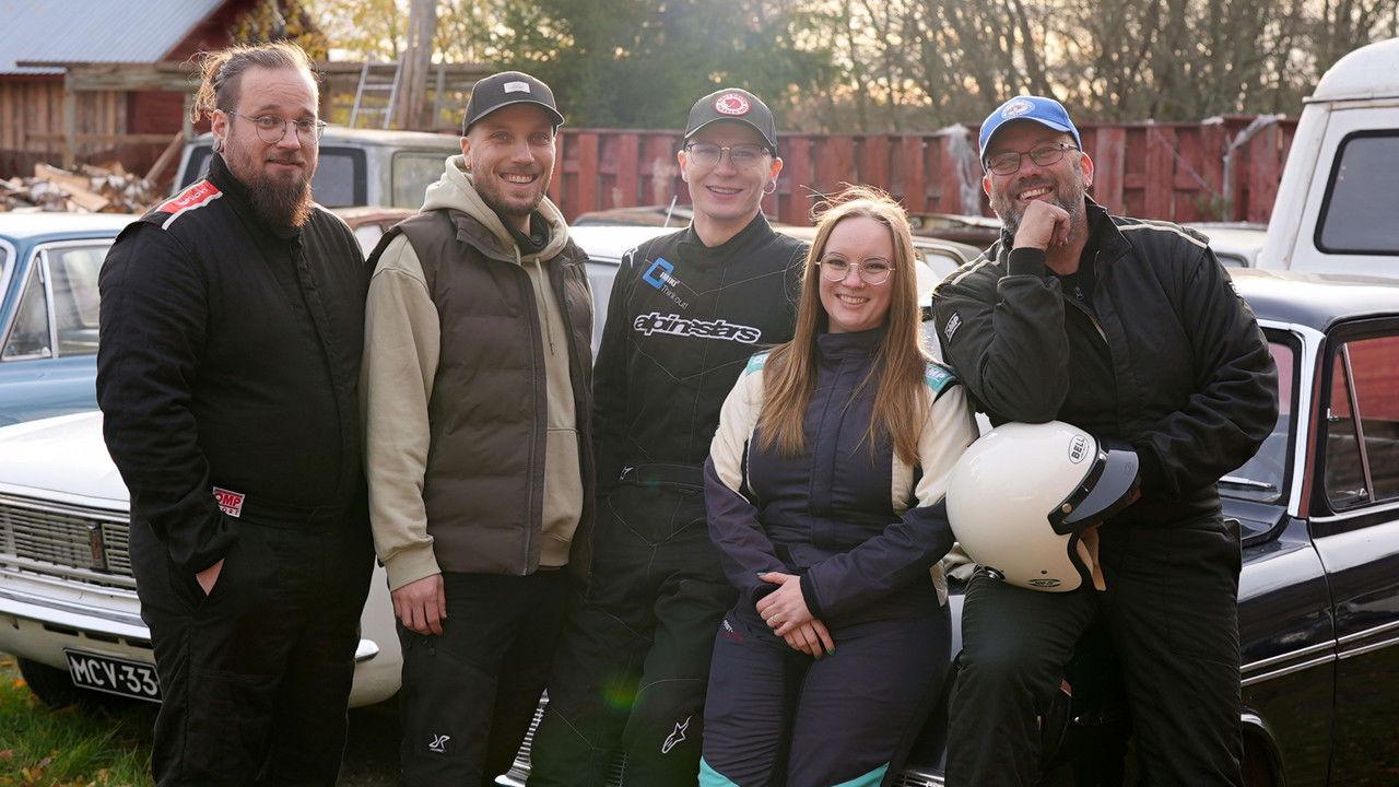 Rust to race backdrop