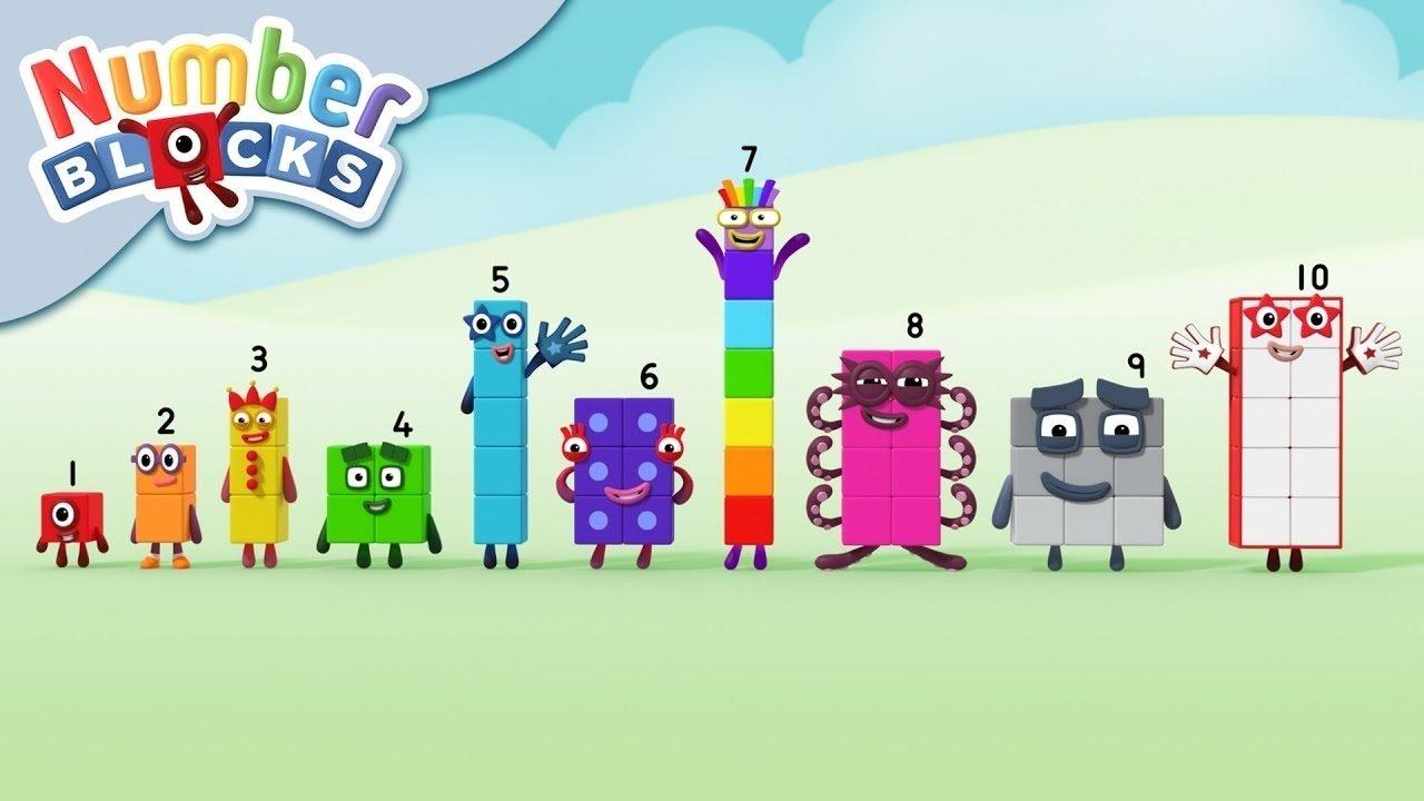 Numberblocks backdrop