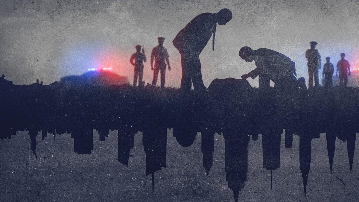 Homicide backdrop