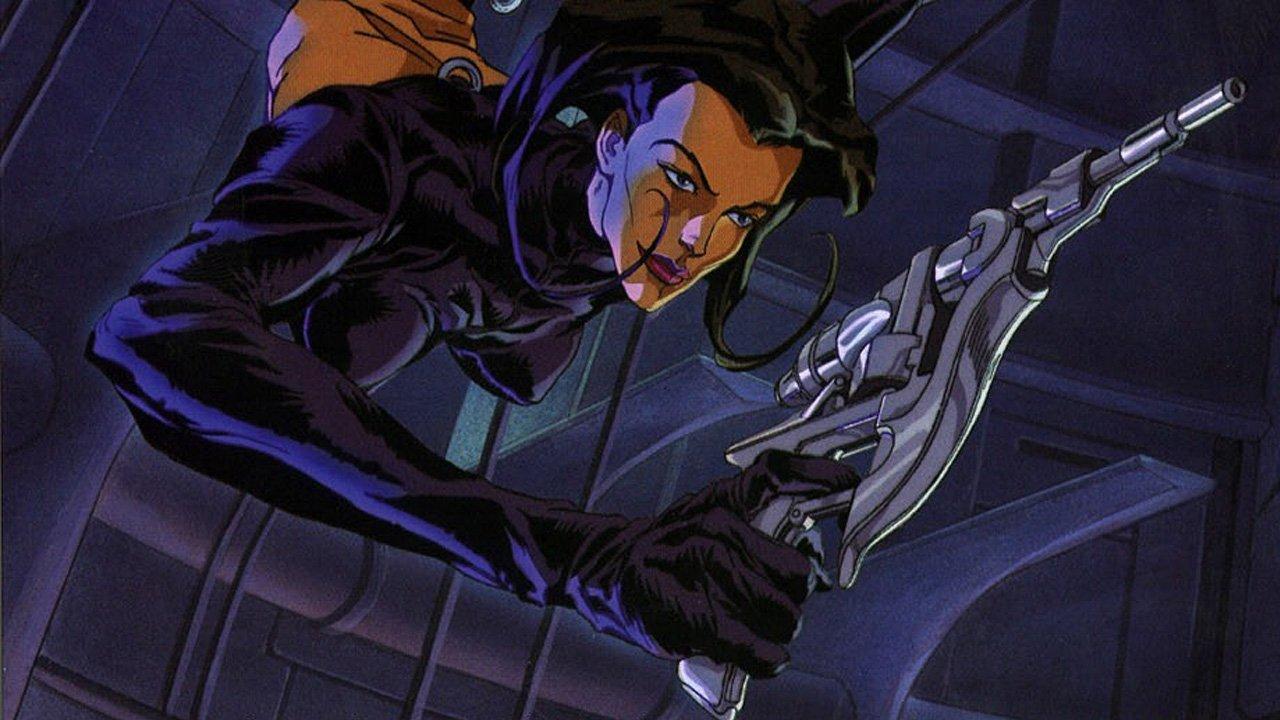 Æon Flux backdrop