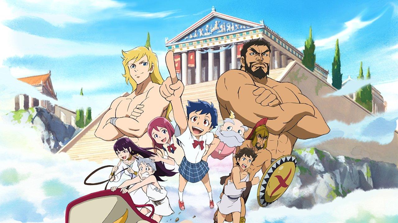Heroes of the Ancient Olympic Games backdrop