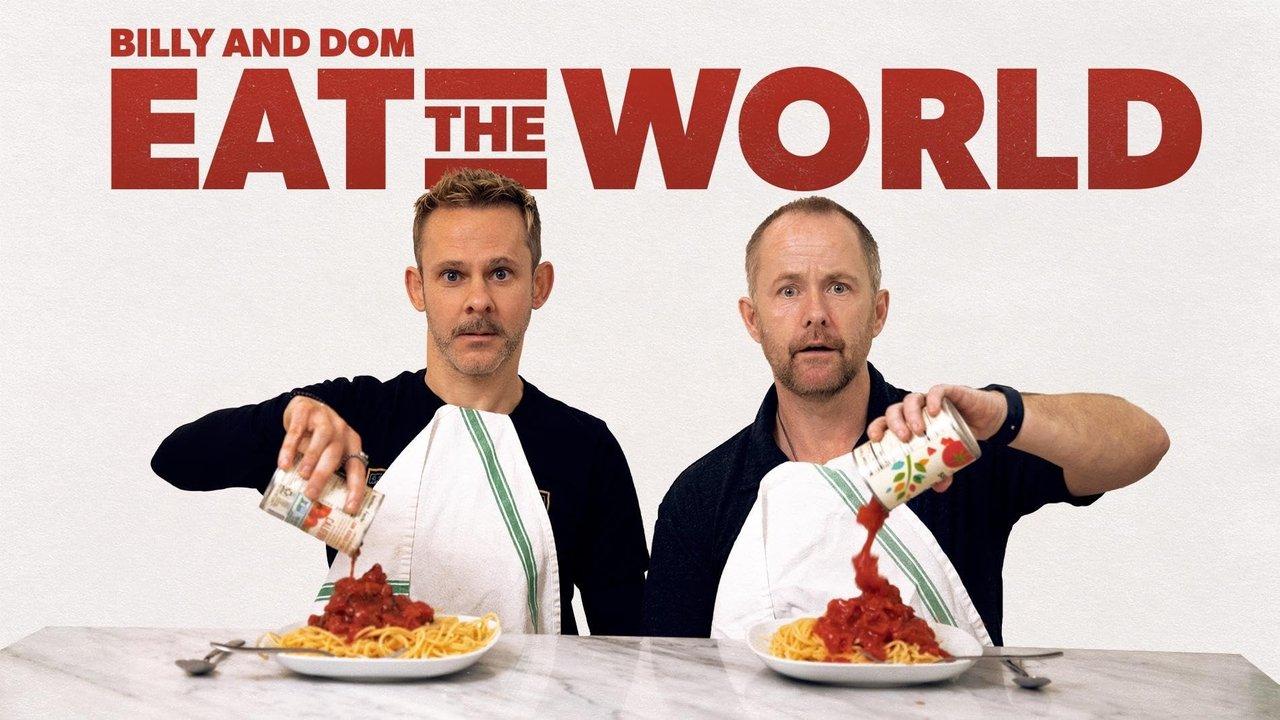 Billy & Dom Eat the World backdrop
