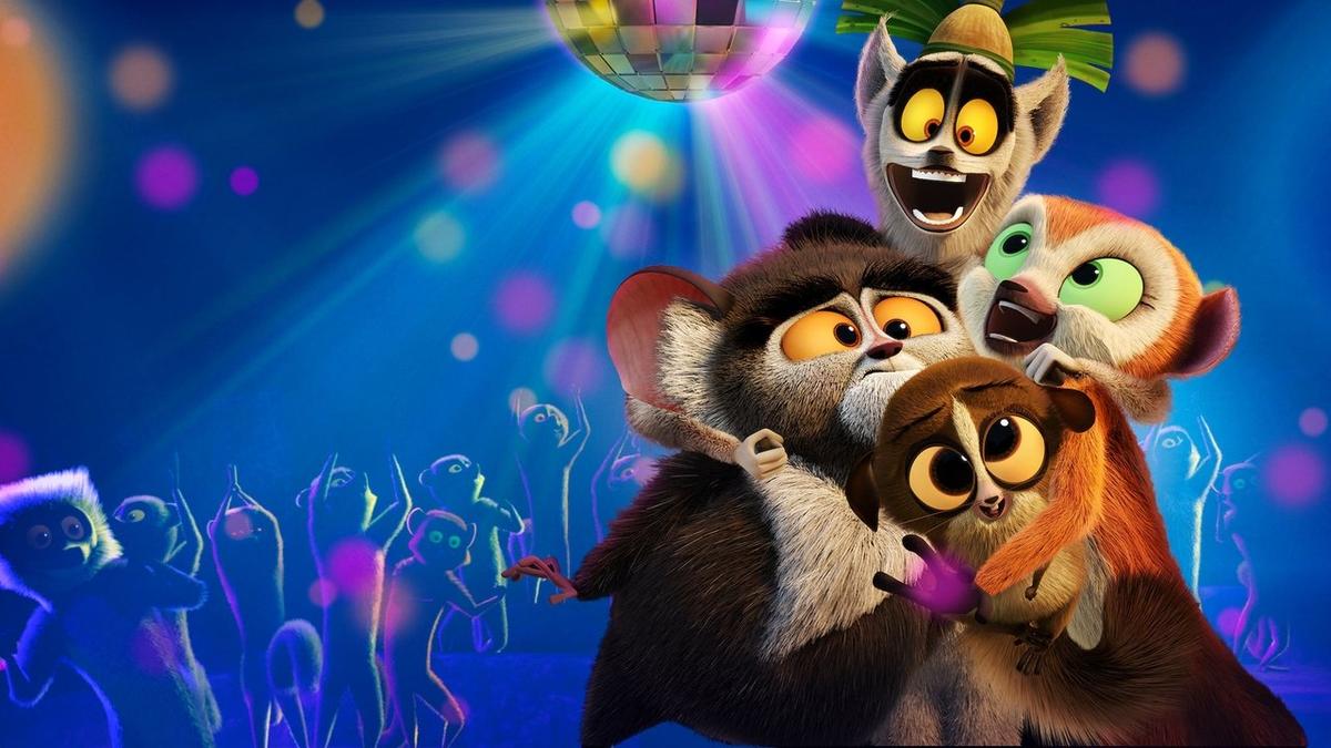 All Hail King Julien backdrop