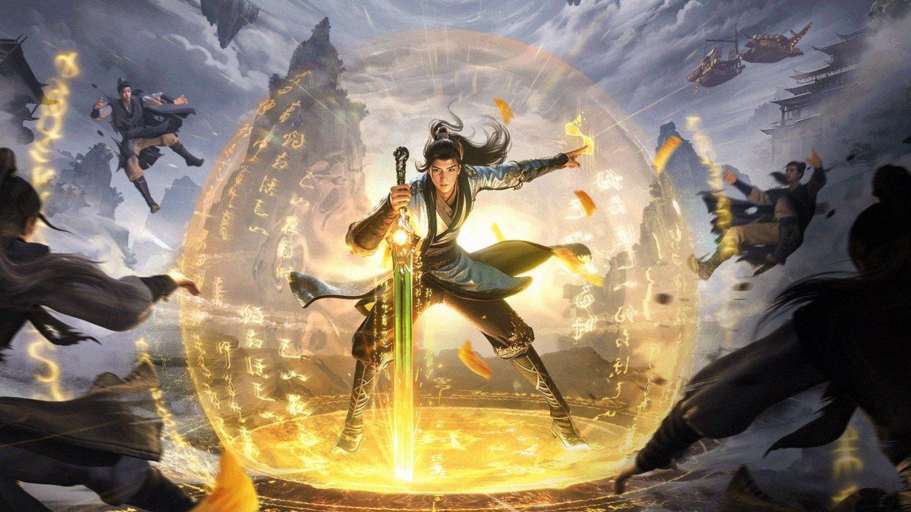 A Record of a Mortal's Journey to Immortality backdrop