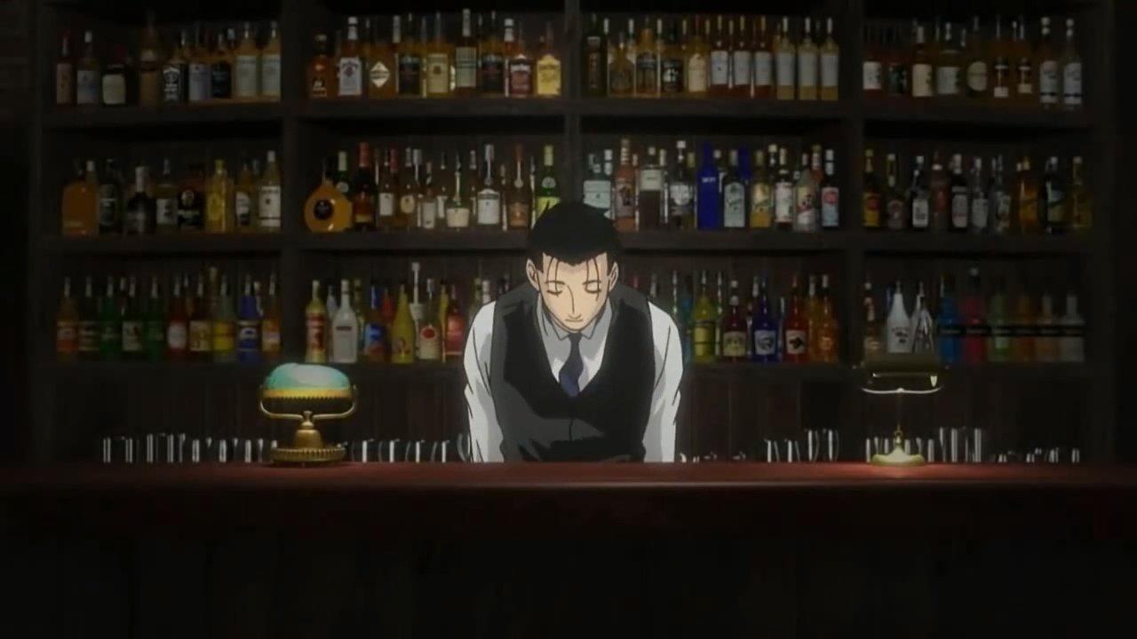 Bartender backdrop