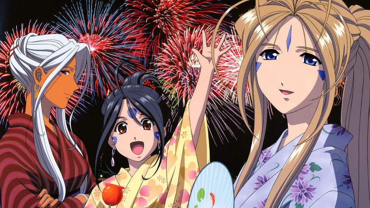 Ah! My Goddess backdrop