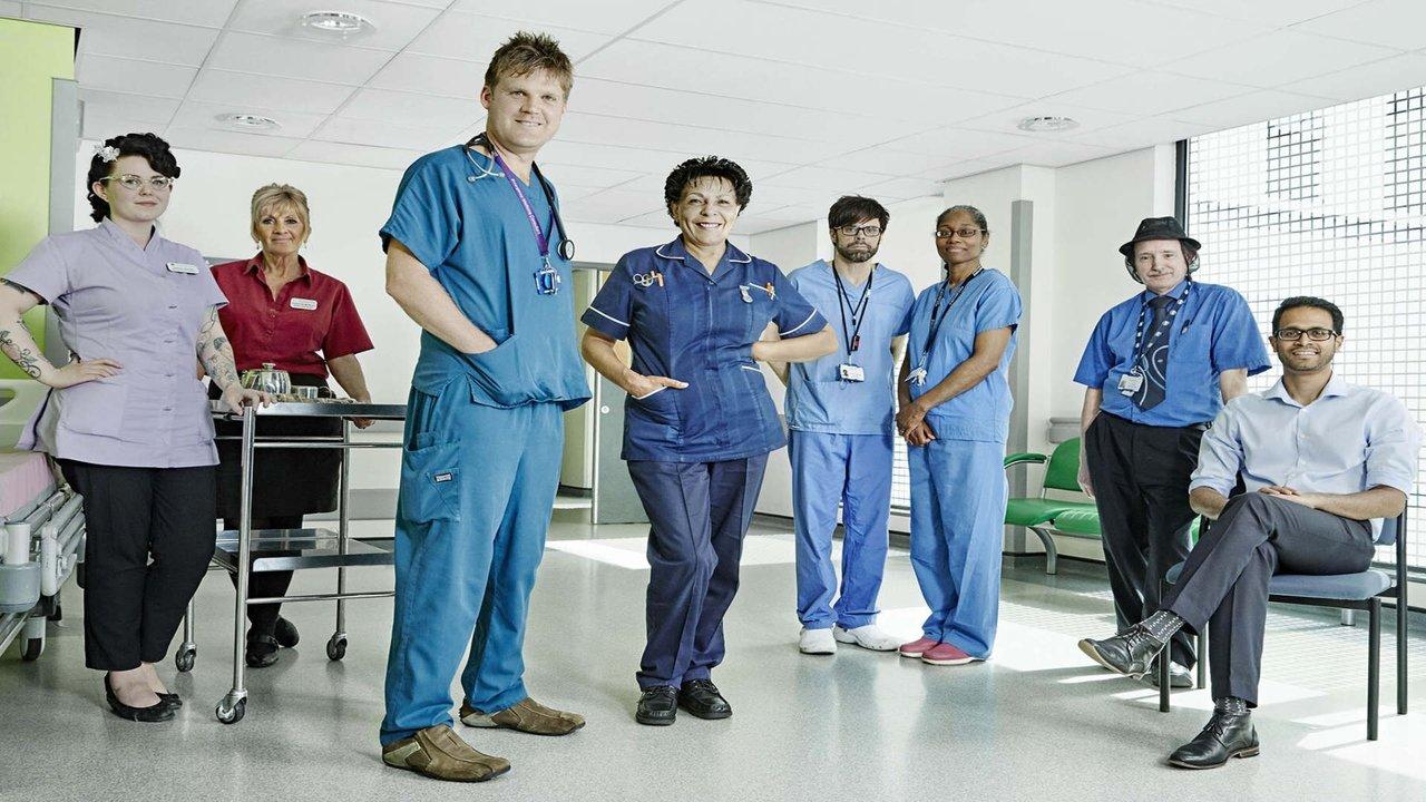 Superhospital backdrop