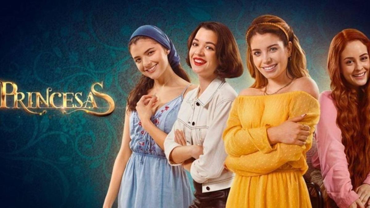 Princesas backdrop