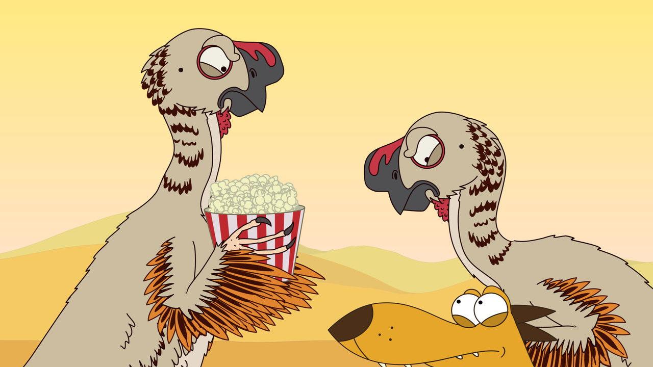 Ralph et les dinosaures backdrop