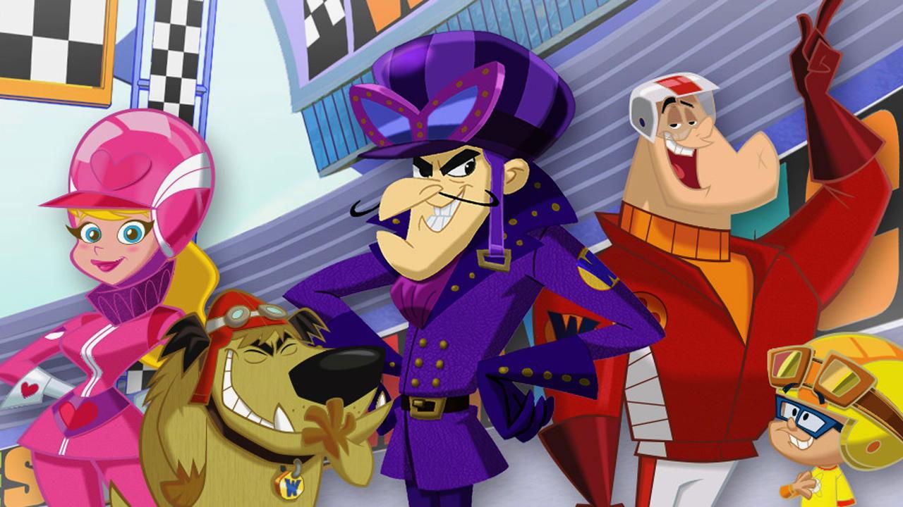 Wacky Races backdrop