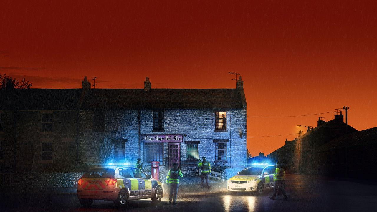 Murder at the Post Office backdrop