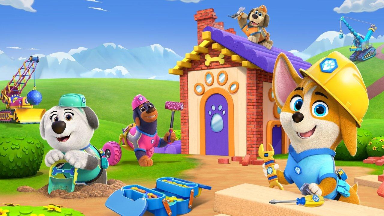 Pupstruction backdrop