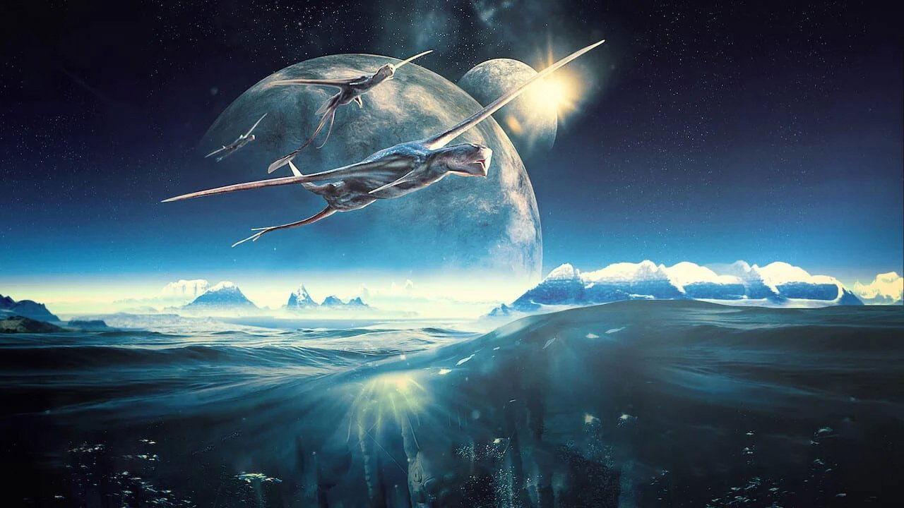 Alien Worlds backdrop