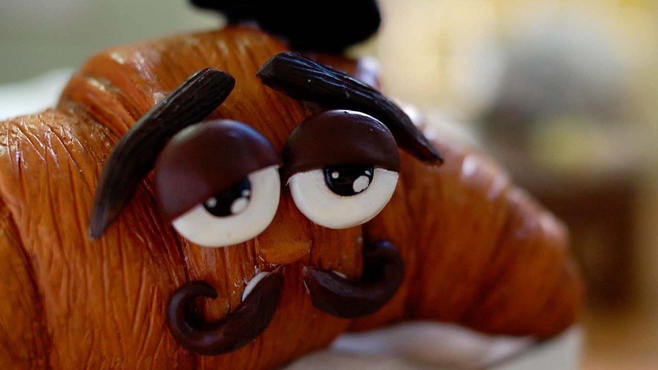 Croissant Man backdrop