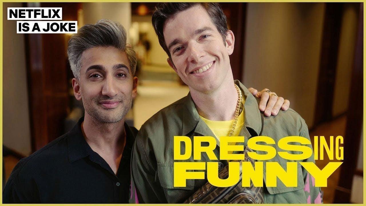 Dressing Funny backdrop