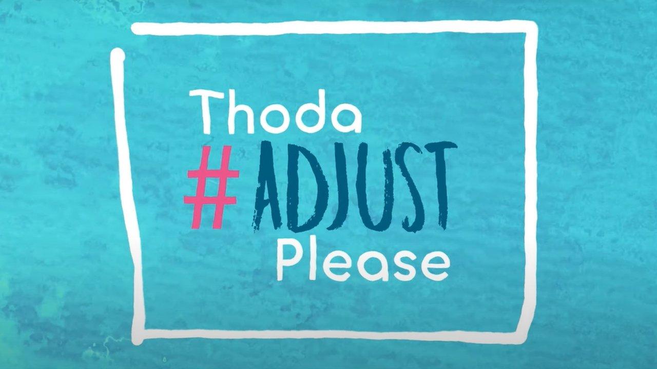 Thoda Adjust Please backdrop
