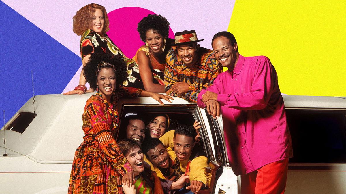In Living Color backdrop