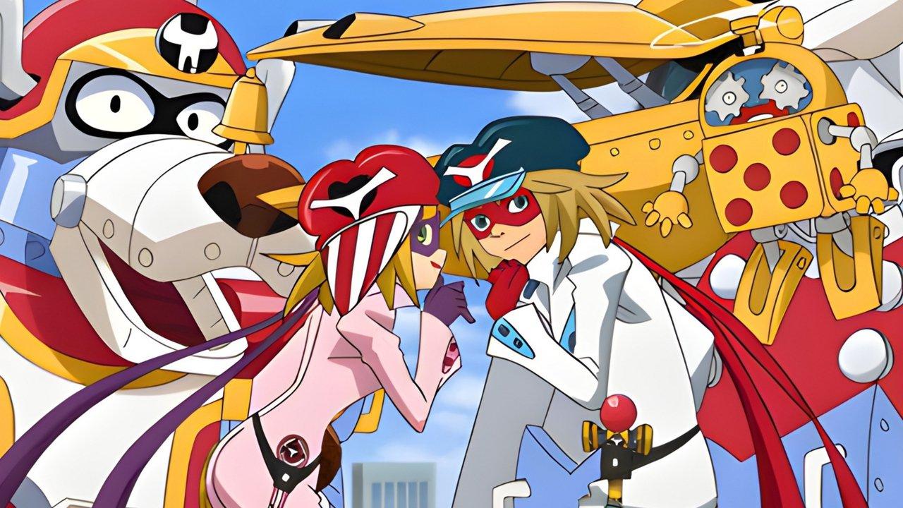 Yatterman backdrop