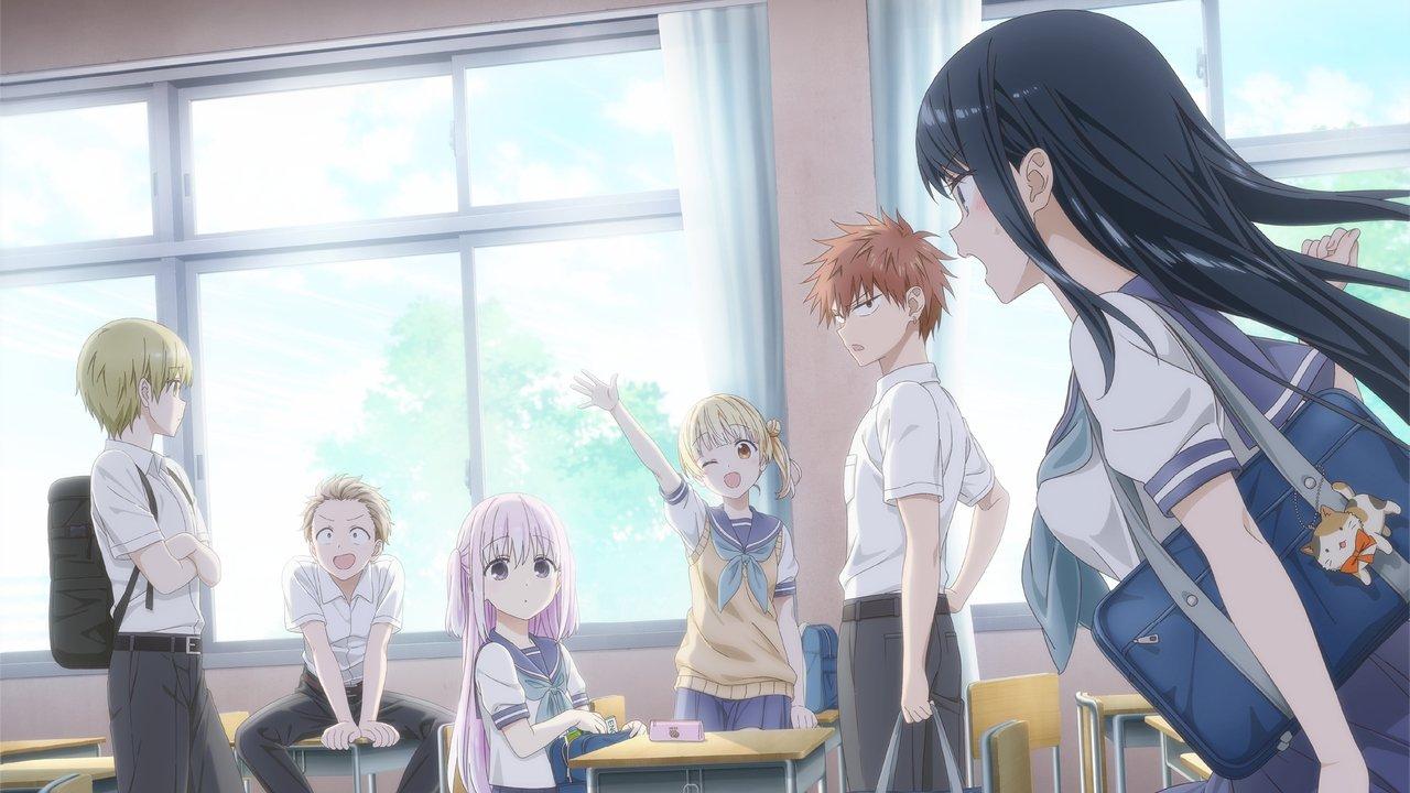 Inexpressive Kashiwada and Expressive Oota backdrop