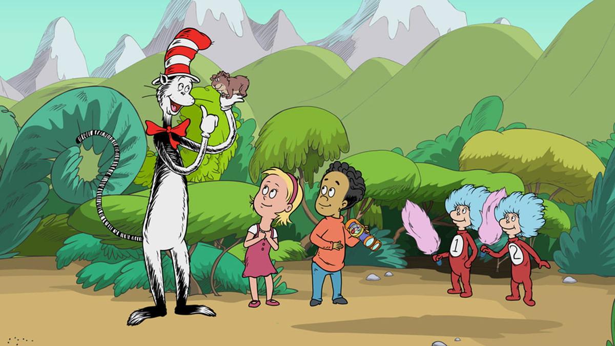 The Cat in the Hat Knows a Lot About That! backdrop